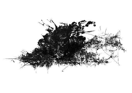 content of 黒い化け物